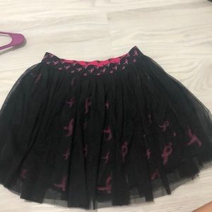 Black & pink tutu -breast cancer awareness edition